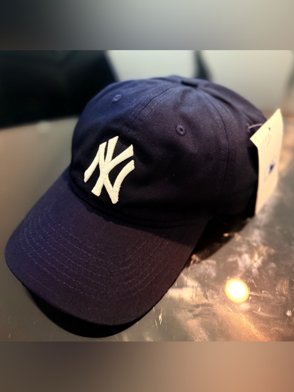 MLB New York Yankees Navy Baseball Cap Adjustable Unisex NWT